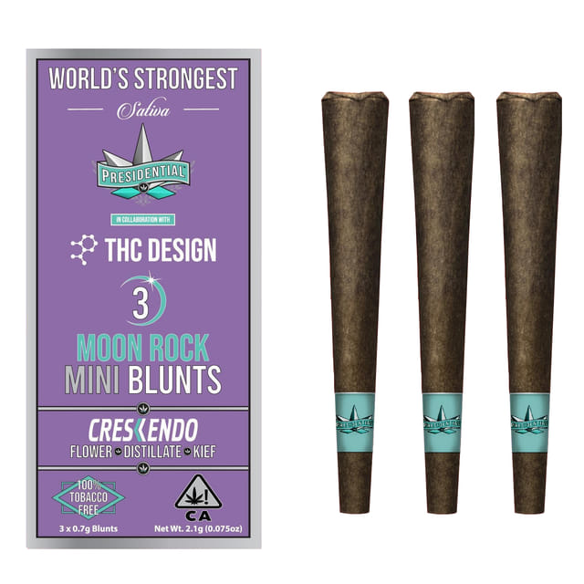 Crescendo (S) Mini Moon Rock Blunts - 3pk - Crescendo 3pk (S)