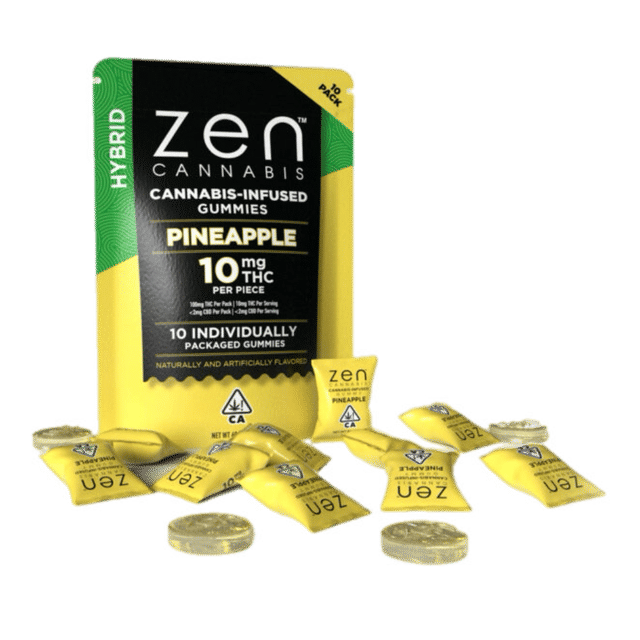 Pineapple Hybrid Gummy 100mg