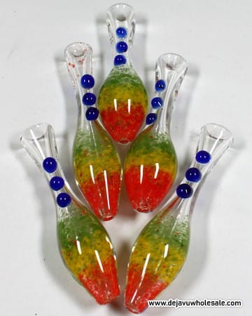3.5 Rasta Frit Color Chillum (7)
