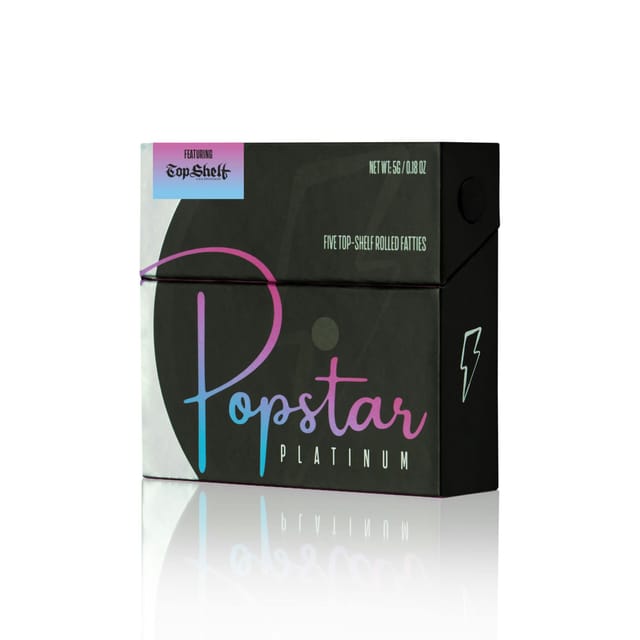 Whoa Si Whoa 5g 5pk preroll Popstar x Top Shelf Collab