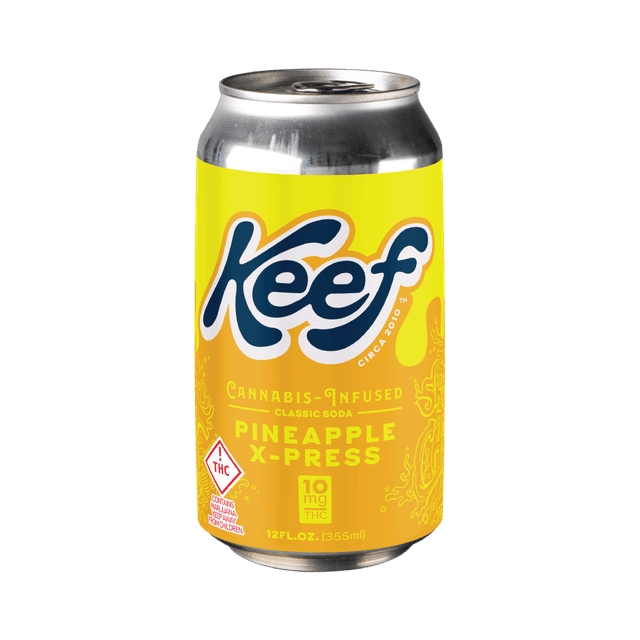 Keef Classic Soda Pineapple X-Press - 12oz (10mg)