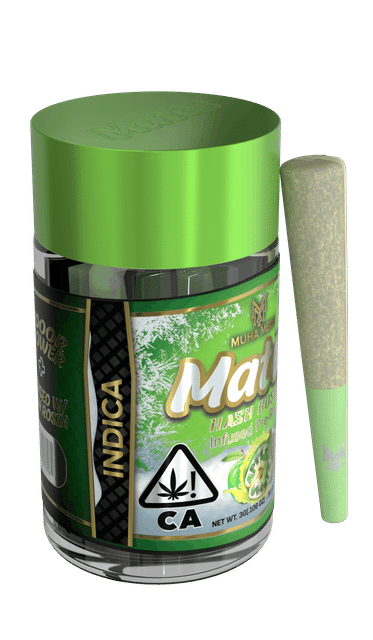 Apple Gruntz .5g x 5-Pack | Hash Rosin Mates Pre Rolls