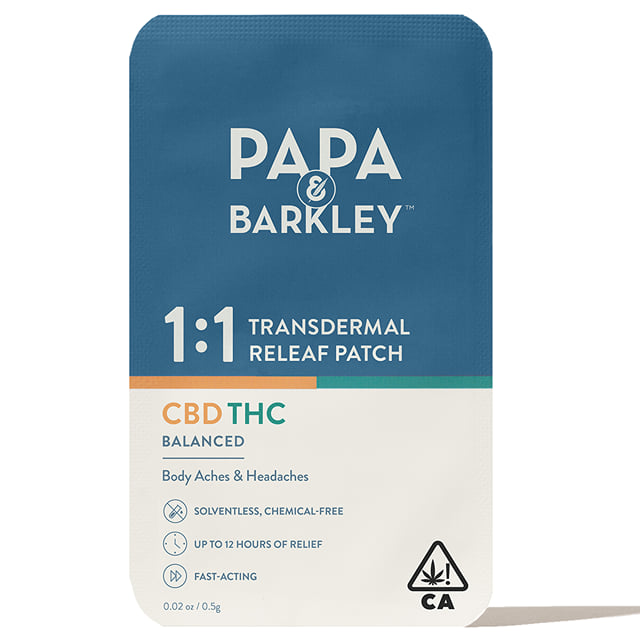 1:1 CBD/THC Releaf Patch🏆 - 1:1 patch