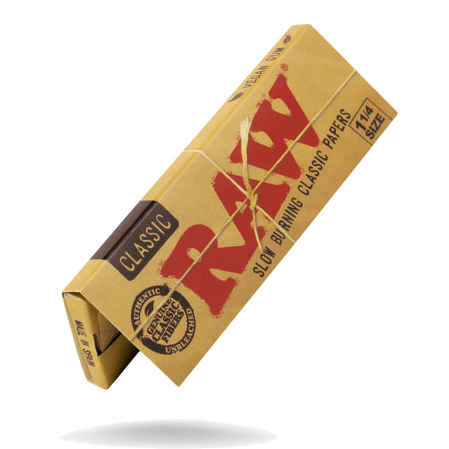 RAW 1 & 1/4 Size Rolling Papers - Raw Paper Regular 1&1/4