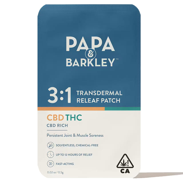 3:1 CBD/THC Releaf Patch - 3:1 patch