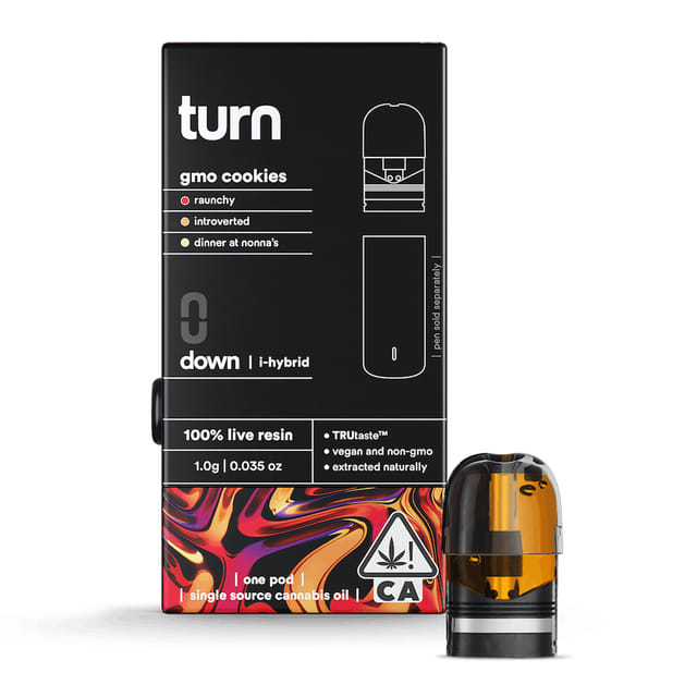 GMO Cookies - Live Resin Pod 1g - GMO Cookies (I/H)