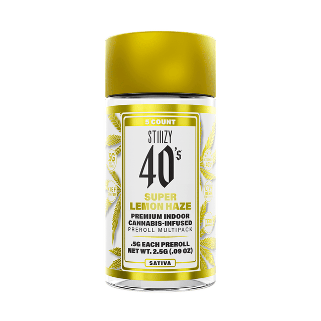 Super Lemon Haze - 40's Infused Mini Pre-Rolls - 2.5g (5-Pack)