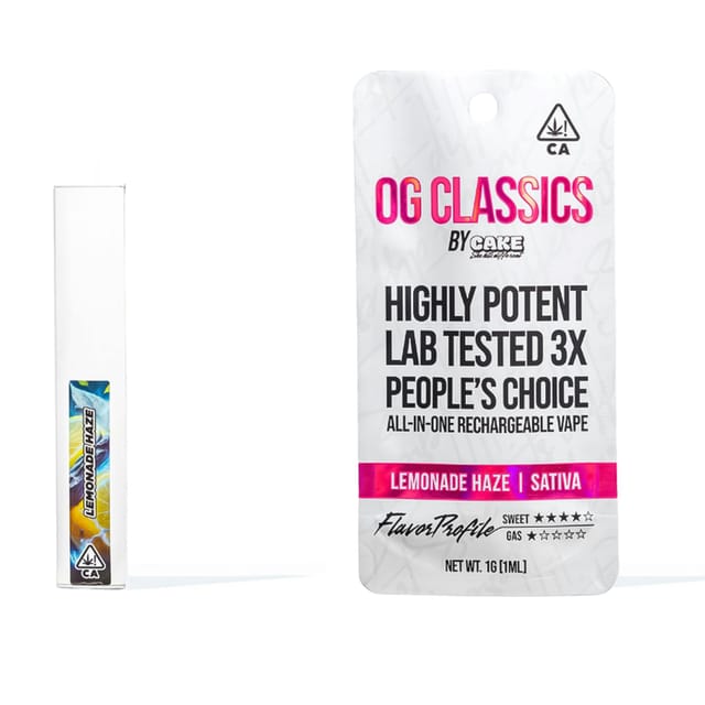 OG Classics - Lemonade Haze 1g AIO Vape