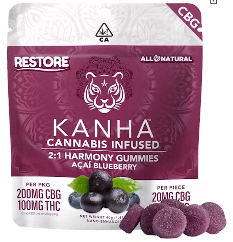 Acai Blueberry - Harmony CBG 2:1 - Acai Blueberry CBG 2:1 (I)
