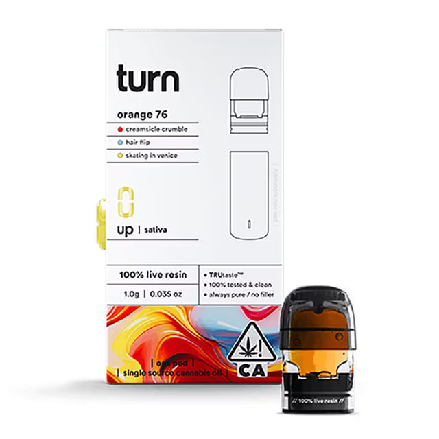 Orange 76 (S) - Live Resin Pod 1g - Orange 76 (S)