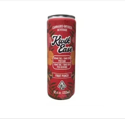 Kwik Ease Fruit Punch 100mg - Drink