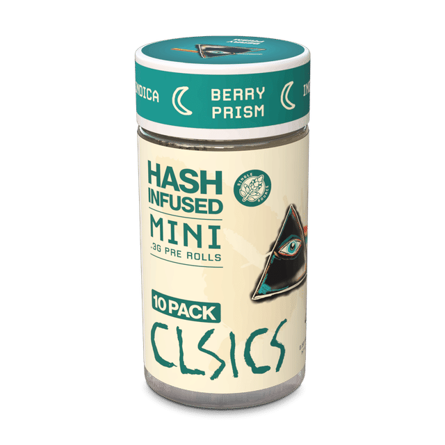 Berry Prism | 3g | .3g x 10 Hash Infused Preroll Pack - SR - 181