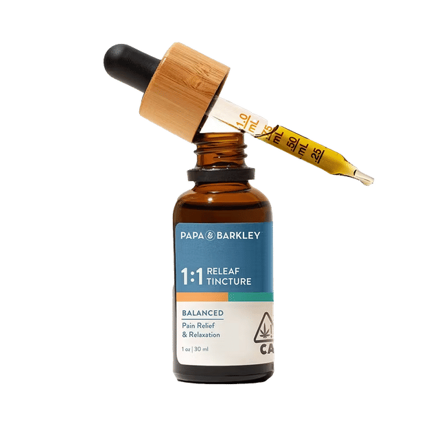 Releaf Tincture 1:1 - CBD:THC - 30ml Tincture