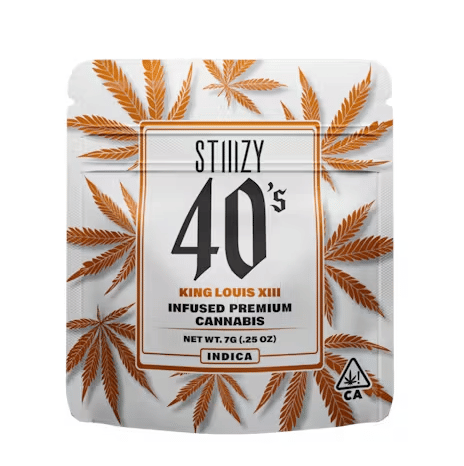 STIIIZY - Infused King Louis XIII 40s Smalls 7g - STIIIZY - Infused King Louis XIII 40s Smalls 7g