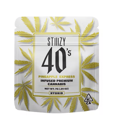 PINEAPPLE EXPRESS 40's INFUSED MYLAR 7G