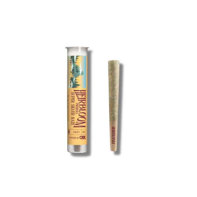 Super Silver Haze - Heirbloom Legacy .75g Preroll