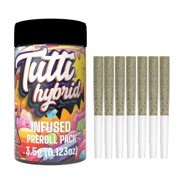 White Widow Diamond Infused Mini Pre-Rolls 7PK