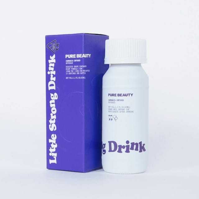 Little Strong Drink Nighttime Hibiscus Grape CBN | 2.2 fl oz (65ml)
