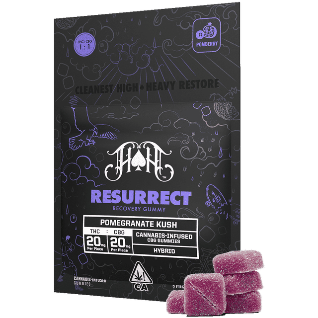 Heavy Hitters Gummies Recovery THC/CBG - Pomegranate Kush