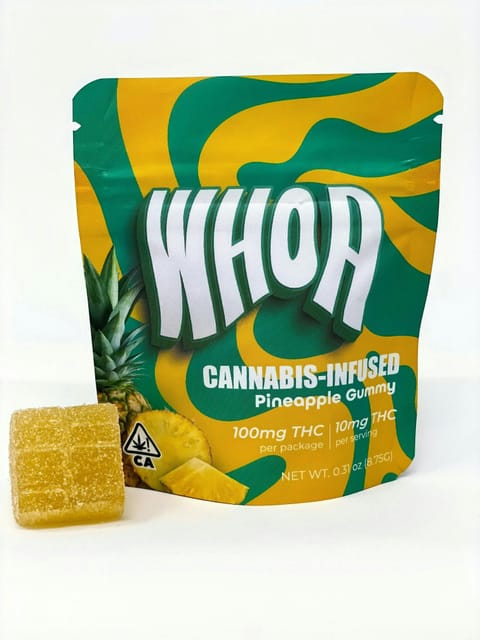 Pineapple - 100MG Gummy Bites *B2G1 EVERYDAY* - Pineapple Gummy Bites (H)
