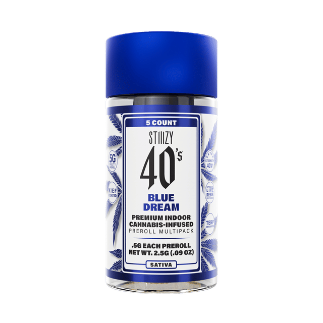 BLUE DREAM - 40's PREROLL MULTI PACK .5G