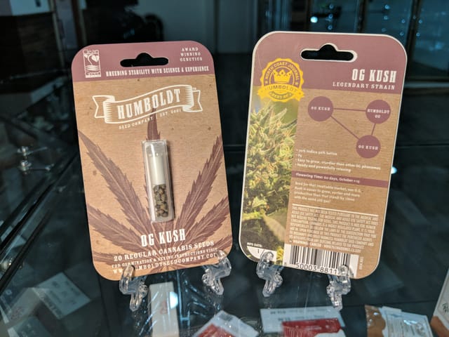 OG Kush - 10pk Feminized Seeds - Fem Seed - Indica Dom