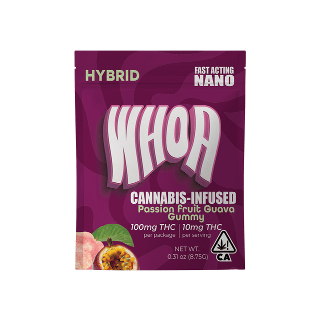 Passion Fruit Guava -100MG Gummy Bites *B2G1 EVERYDAY* - Passion Fruit Guava Gummies (H)