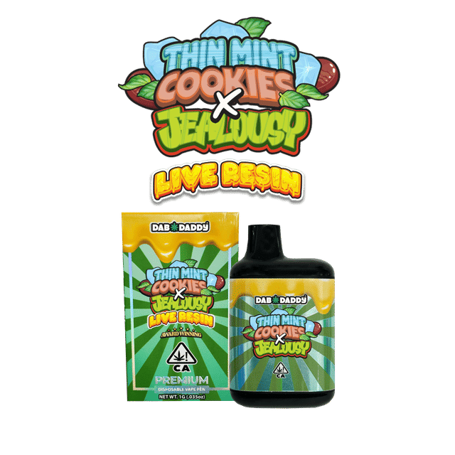 Thin Mint Cookies X Jealousy -1.0G Live Resin Vape