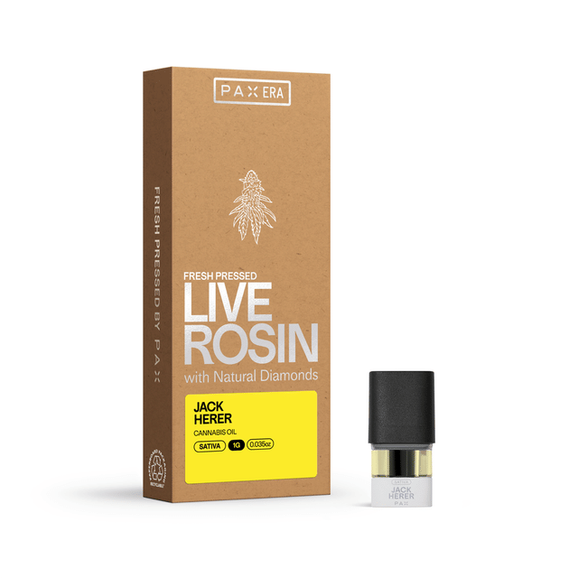 Jack Herer - 1g Live Rosin Pod - 1g Sativa Rosin Pod