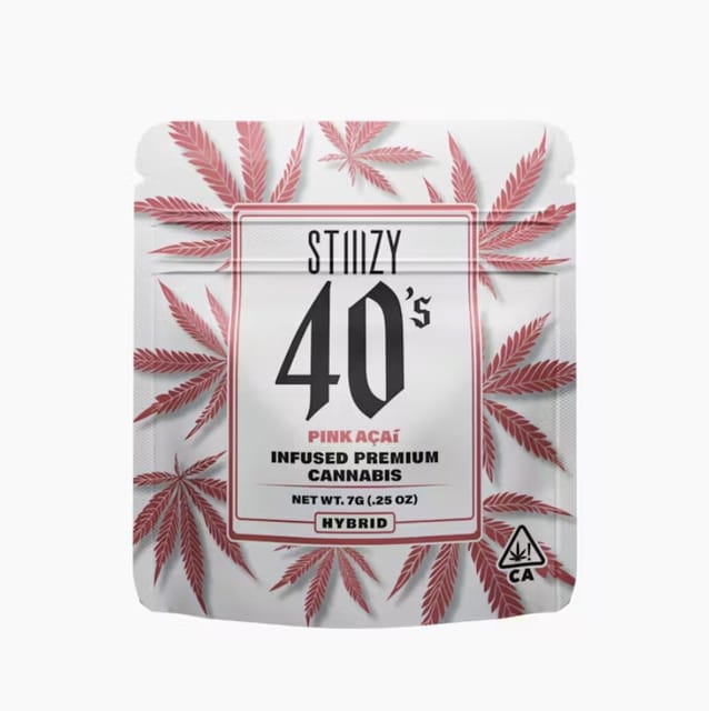 PINK ACAI 40's INFUSED MYLAR 7G