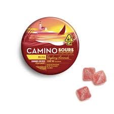 Raspberry Lemonade Sours 100mg Gummies - 10-Pack Gummies Hybrid