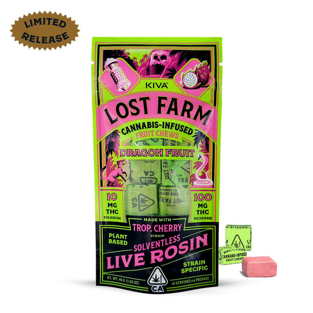 Dragon Fruit x Trop Cherry - Rosin Lost Farm Chews - Dragon Fruit x Trop Cherry
