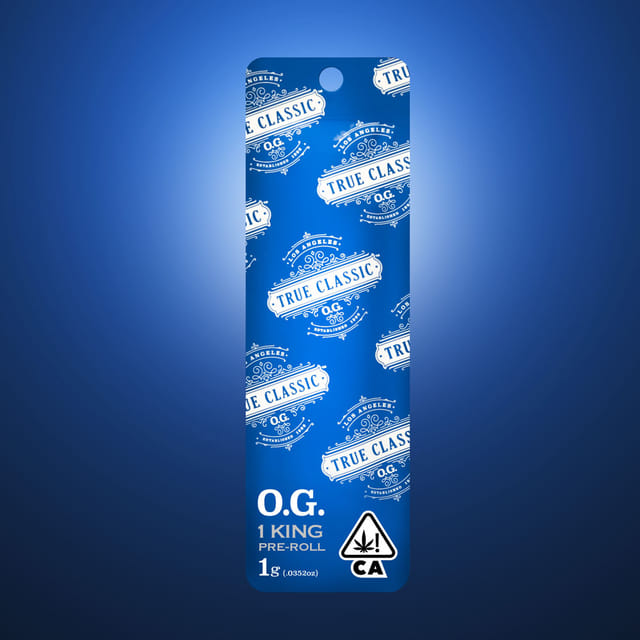 ***True Classic OG - 1g Preroll - 1g Preroll Indica