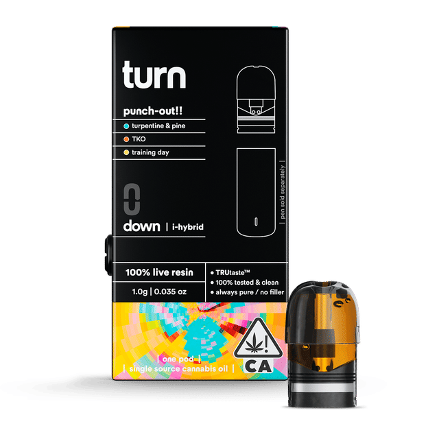 Punch Out (I/H) - Live Resin Pod 1g - Punch Out (I/H)