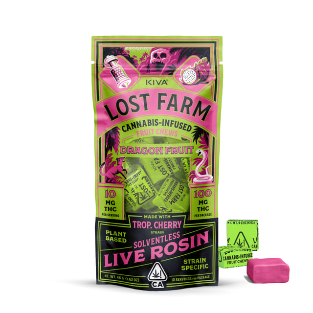 Dragon Fruit Trop. Cherry Live Rosin Chews - Chew