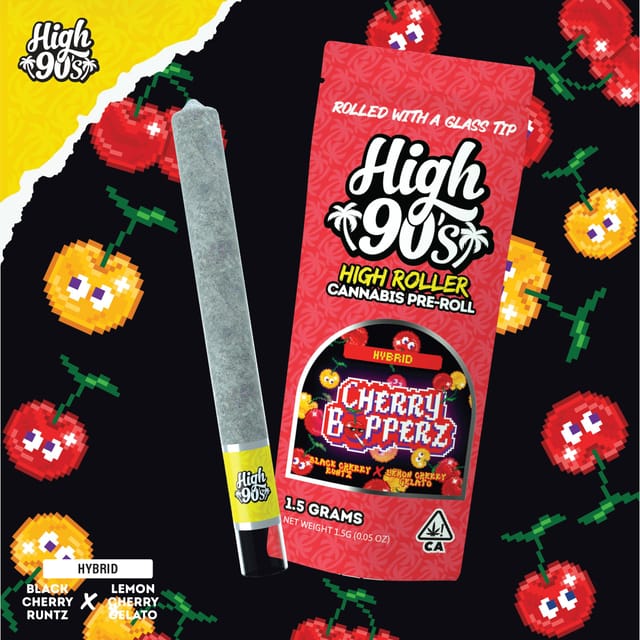 Cherry Bopperz 1.5g Pre-Roll - 1.5g Hybrid Preroll