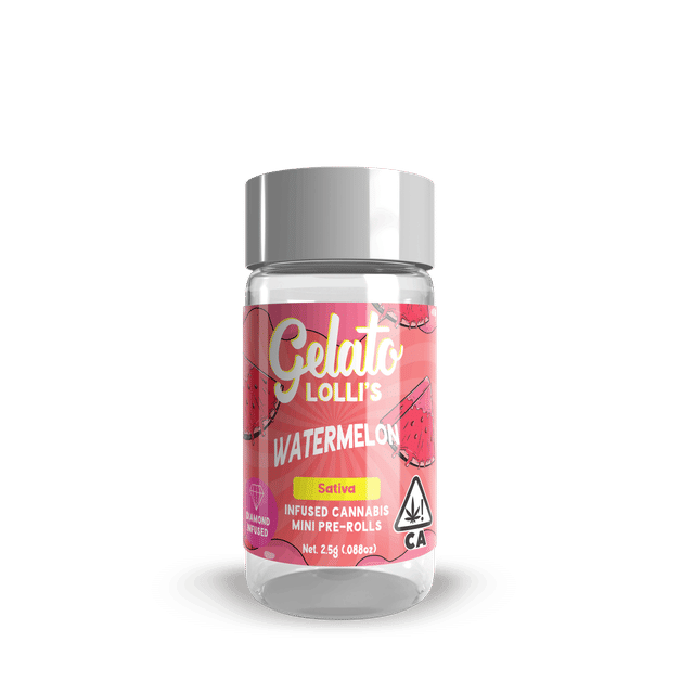 Watermelon | 3g | .6g x 5 Infused Preroll Pack - SR - 181