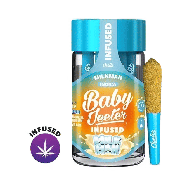 Milk Man - Baby Jeeter - Infused Pre-Rolls - 2.5g (5-Pack)