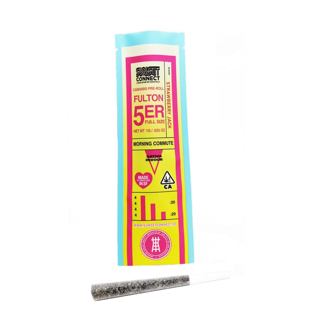 Strawberry Jack - Fulton 5'er - Pre-Roll - 1g (Single)