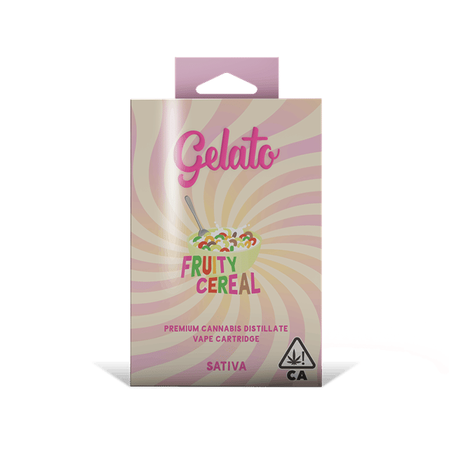 Gelato Flavors Cartridge 1g Sativa Fruity Cereal