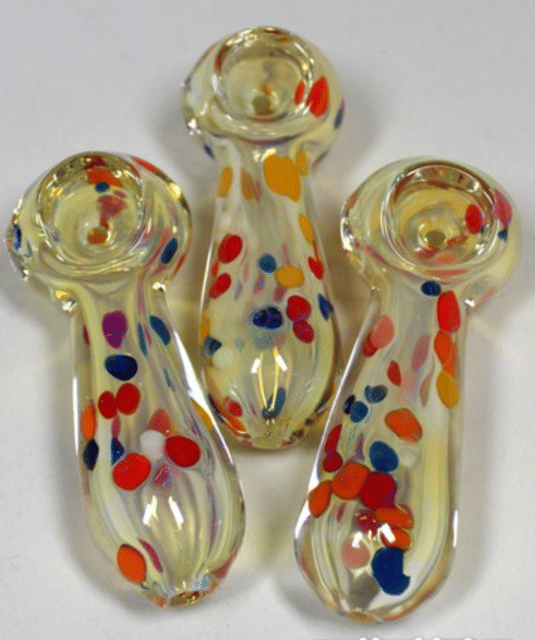 3.5'' Color Full Dots Art Hand Pipe (8)