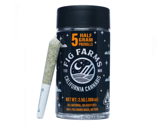 Lemon Cherry Gelato 5pk .5g Pre Roll (2.5g)