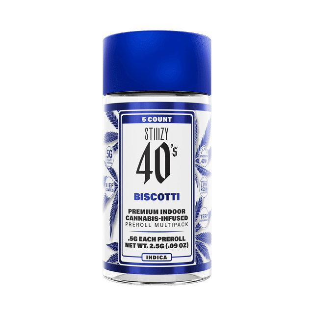 BISCOTTI - 40s PREROLL MULTIPACK .5G