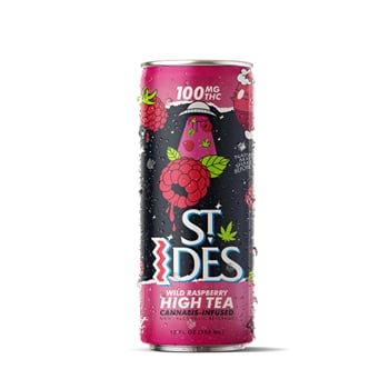 Wild Raspberry High Tea | 100MG 12oz - Can