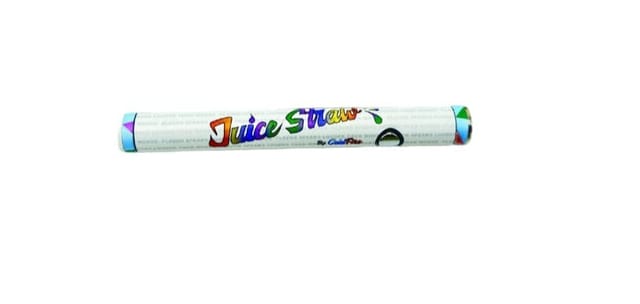 Juice straw battery