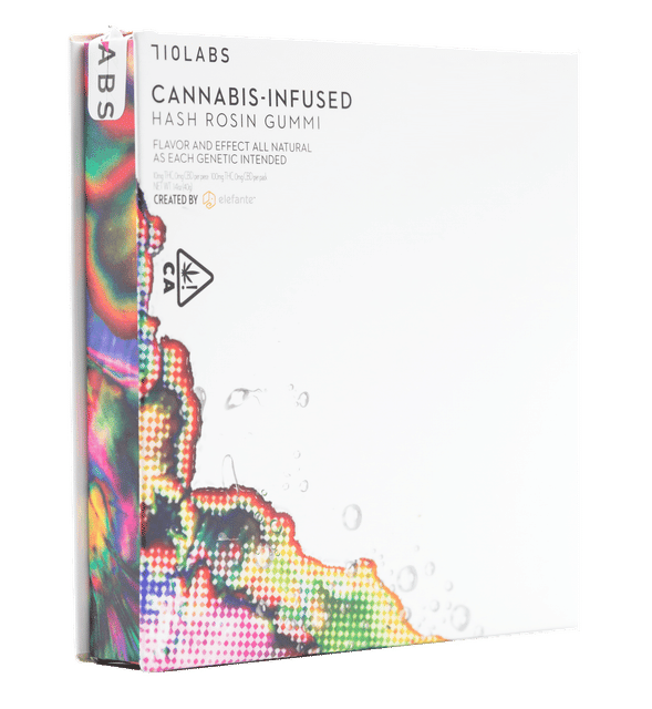 Banana Punch #4 | 100mg Hash Rosin Gummies