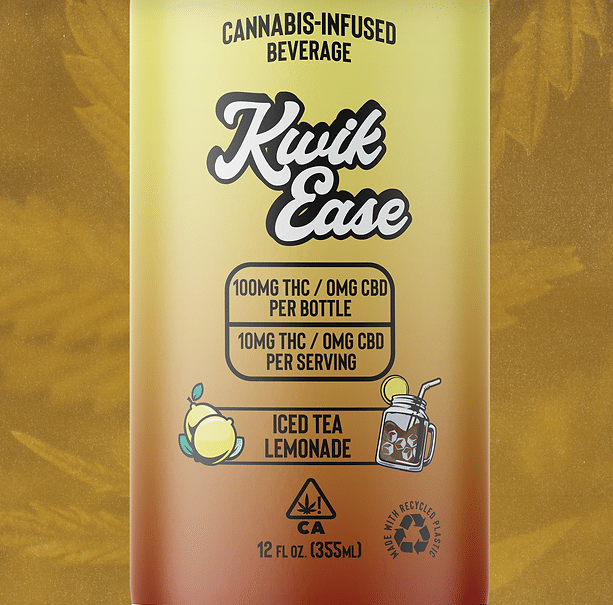 Kwik Ease: Iced Tea Lemonade Can - 100mg THC