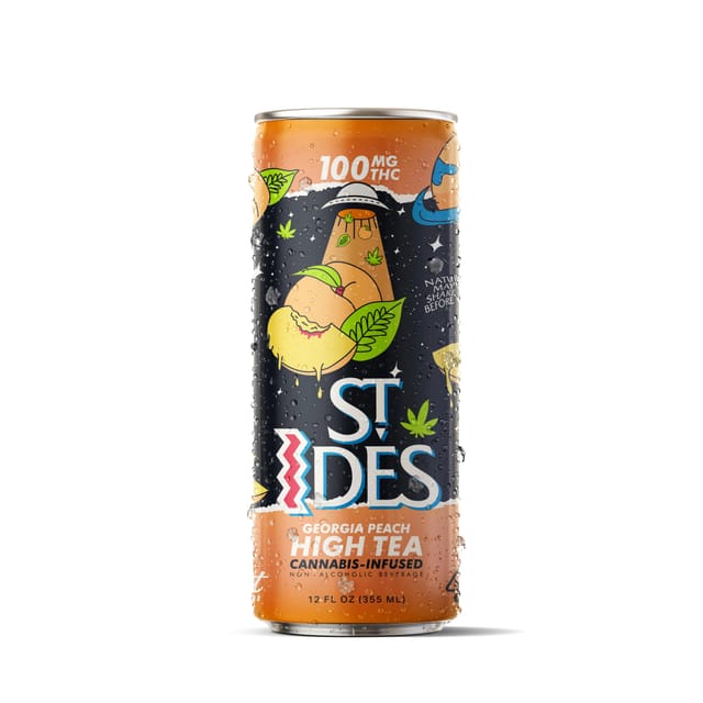 St Ides: Georgia Peach - High Tea (12oz) 100mg