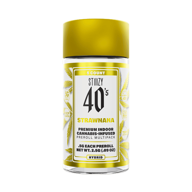 STRAWNANA - .5G 40's PREROLL MULTI PACK