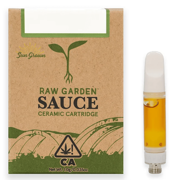 Raw Garden Sauce Cartridge 1g - Kosher Chem